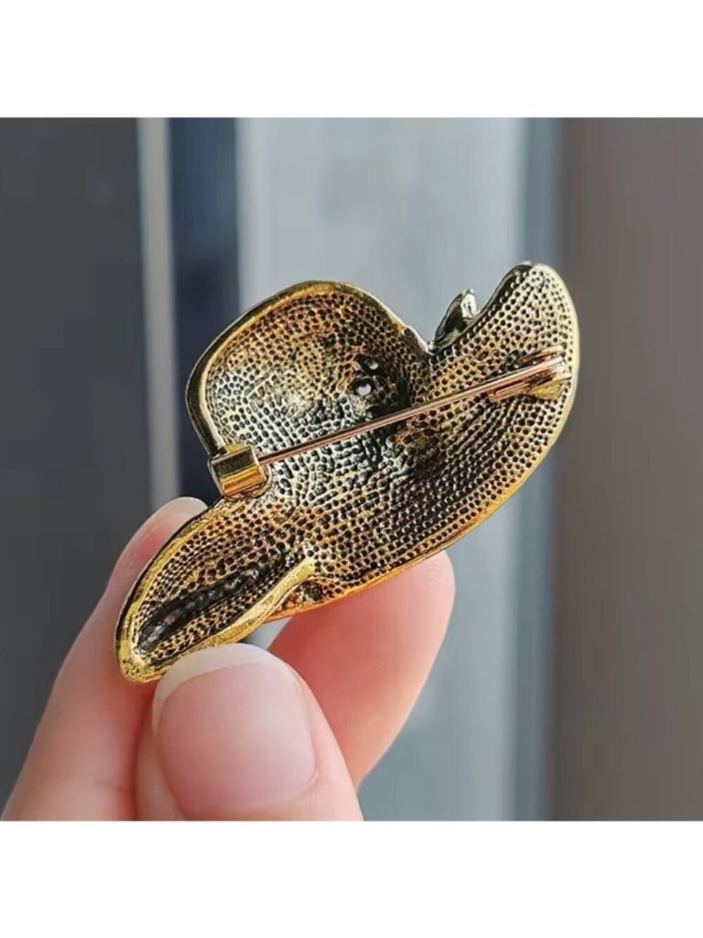 Colorful Rhinestone Brooch - Picture 4 of 4
